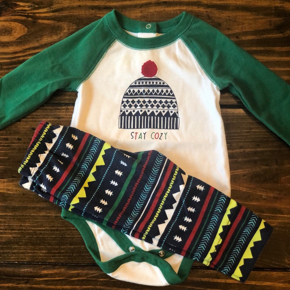 Baby Boy’s Cat and Jack Onesie & Matching Leggings